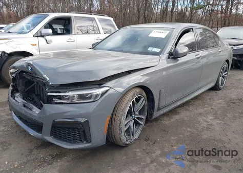 2020 BMW 750I xDrive from USA, damaged, VIN WBA7U2C07LGJ59780